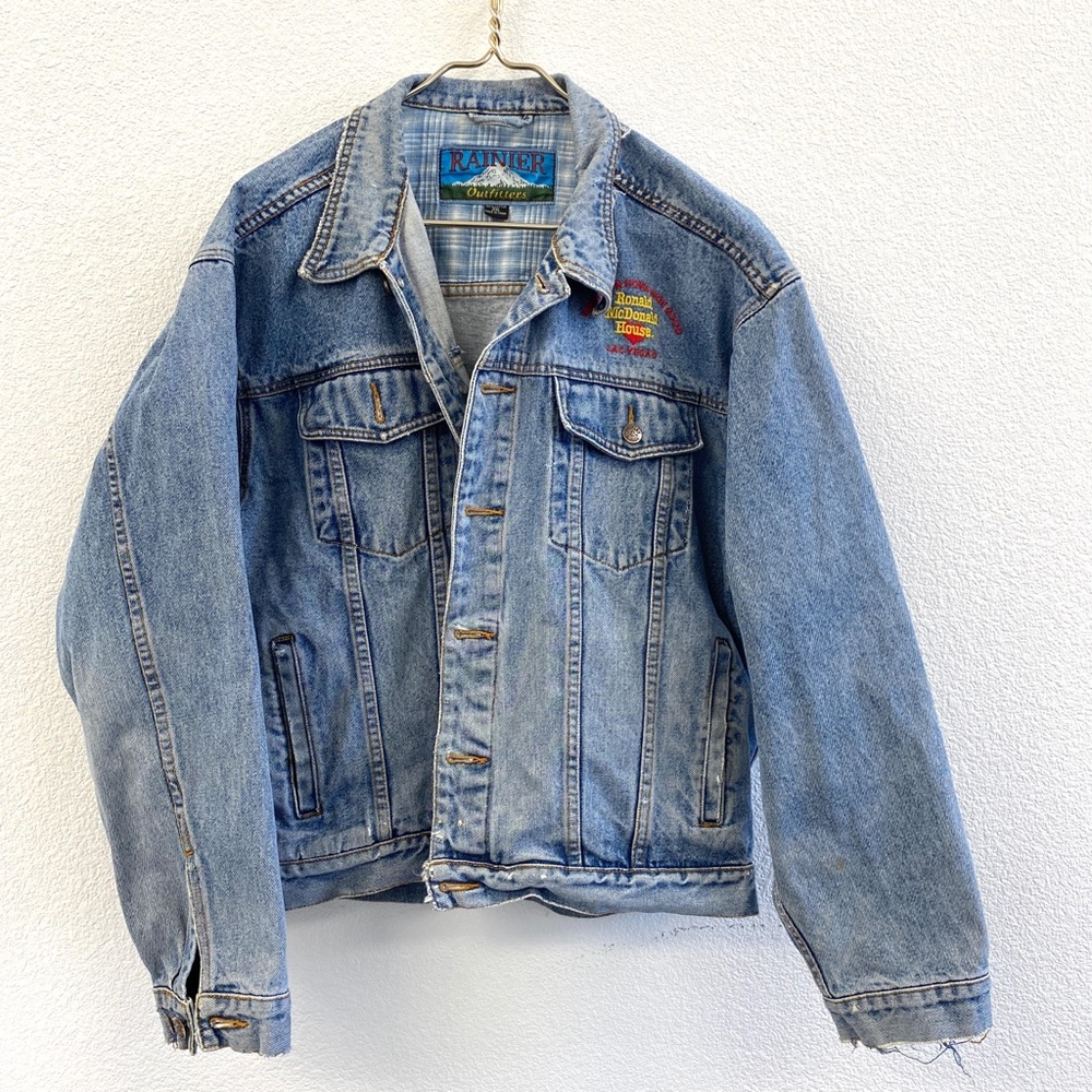 Vintage Ronald McDonald House Las Vegas Denim Jacket Vintage Jean Jacket